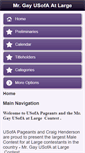 Mobile Screenshot of mrgayusofaatlarge.com